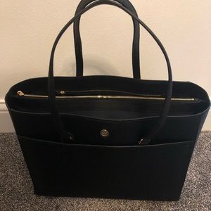 Tory Robinson large black tote